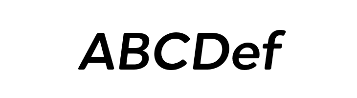 Cerco DEMO Medium Italic  Free Fonts Download