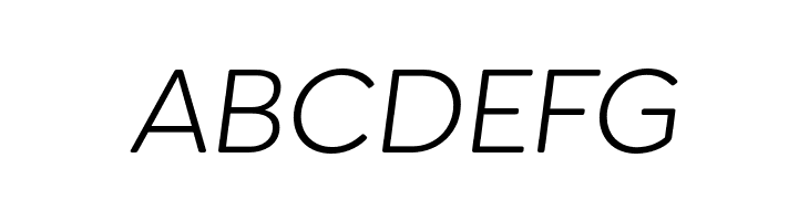 Cerco DEMO Light Italic  Free Fonts Download