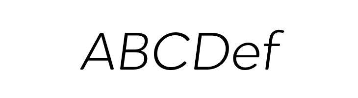 Cerco DEMO Light Italic  Free Fonts Download