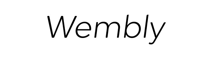 Cerco DEMO Light Italic  Free Fonts Download