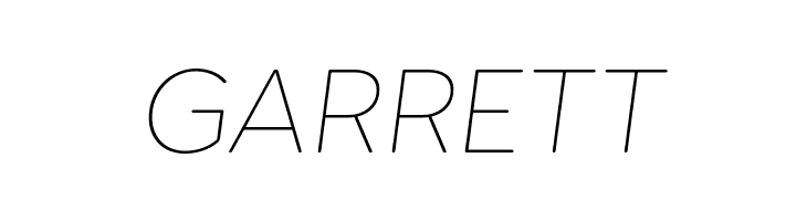 Cerco DEMO Thin Italic  Free Fonts Download