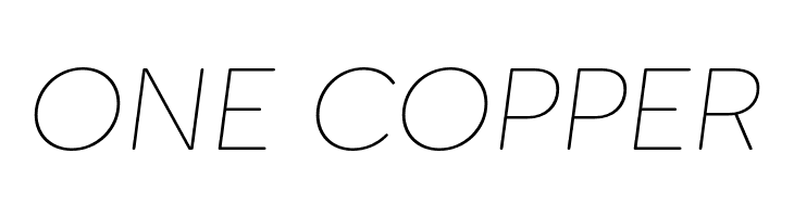 Cerco DEMO Thin Italic  Free Fonts Download