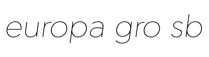 Cerco DEMO Thin Italic  Free Fonts Download