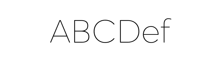 Cerco DEMO Thin  Free Fonts Download