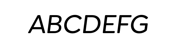 Cerco DEMO Italic  Free Fonts Download