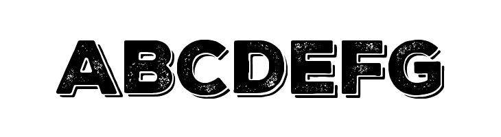 Nexa Rust Sans-Trial Black Shadow 1  Free Fonts Download