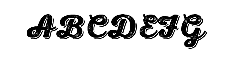 Nexa Rust Script B-Trial Shadow 2  Free Fonts Download