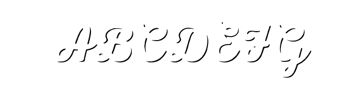 Nexa Rust Script R-Trial Shadow  Free Fonts Download