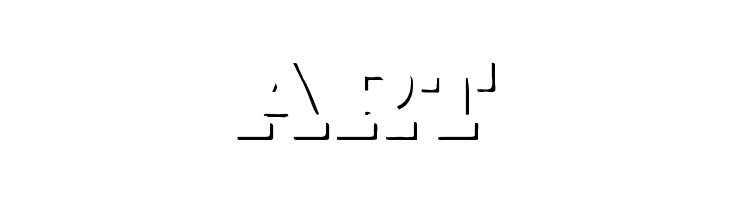 Nexa Rust Slab-Trial Shadow  Free Fonts Download