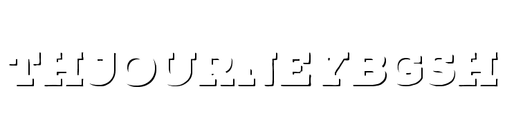 Nexa Rust Slab-Trial Shadow  Free Fonts Download