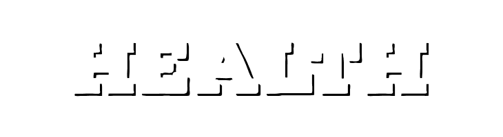 Nexa Rust Slab-Trial Shadow  Free Fonts Download