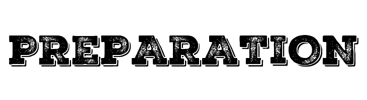 Nexa Rust Slab-Trial Black Shadow 3  Free Fonts Download