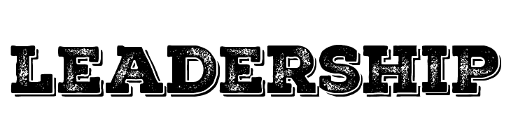 Nexa Rust Slab-Trial Black Shadow 3  Free Fonts Download