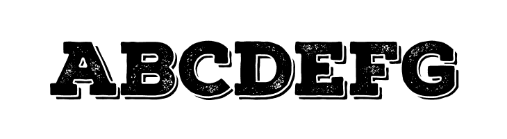 Nexa Rust Slab Demo Black Shadow 1  Free Fonts Download