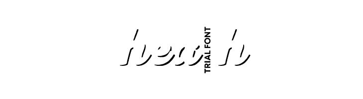 Nexa Rust Script B-Trial Shadow  Free Fonts Download
