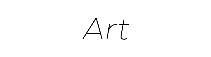 Nexa Text-Trial Thin Italic  Free Fonts Download