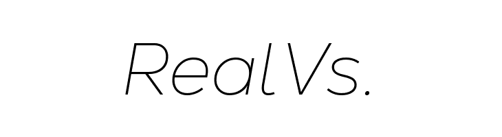 Nexa Text-Trial Thin Italic  Free Fonts Download