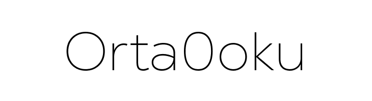 Nexa Text-Trial Thin  Free Fonts Download
