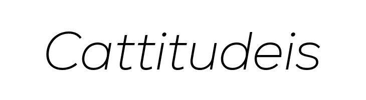 Nexa-Trial Extra Light Italic  Free Fonts Download