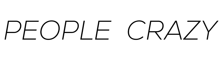 Nexa-Trial Extra Light Italic  Free Fonts Download