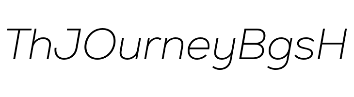 Nexa-Trial Extra Light Italic  Free Fonts Download