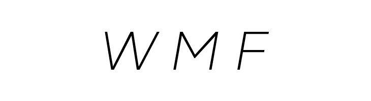 Nexa-Trial Extra Light Italic  Free Fonts Download