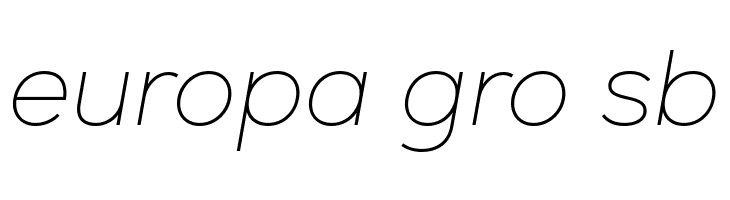 Nexa-Trial Thin Italic  Free Fonts Download