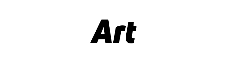 Uni Neue-Trial Black Italic  Free Fonts Download
