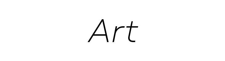 Mont Blanc-Trial ExtraLight Italic  Free Fonts Download