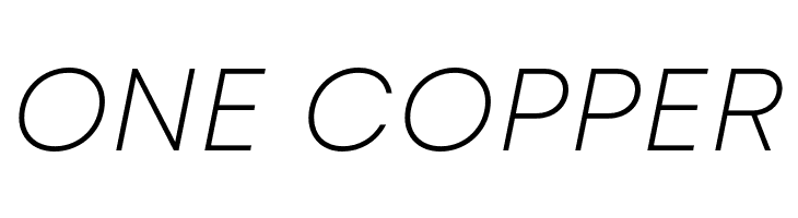 Mont Blanc-Trial ExtraLight Italic  Free Fonts Download