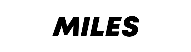 Mont Blanc-Trial ExtraBold Italic  Free Fonts Download