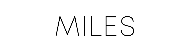 Mont Blanc-Trial Thin  Free Fonts Download