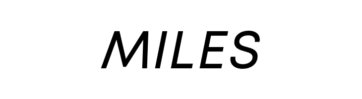 Mont Blanc-Trial Regular Italic  Free Fonts Download