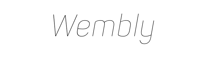 Panton Narrow-Trial Thin Italic  Free Fonts Download