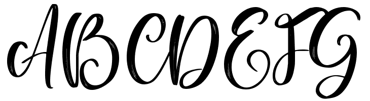 Rosemate Script  Free Fonts Download