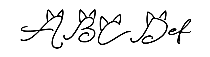 Catlove  Free Fonts Download