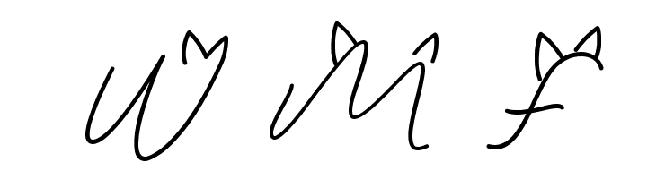 Catlove  Free Fonts Download