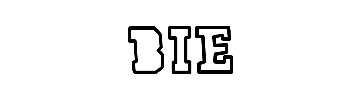 78 skate outline  Free Fonts Download