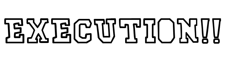 78 skate outline  Free Fonts Download