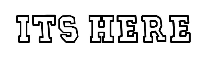 78 skate outline  Free Fonts Download