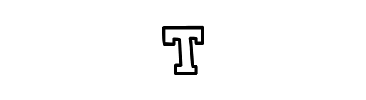 78 skate outline  Free Fonts Download