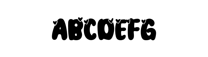 The Coconut love  Free Fonts Download