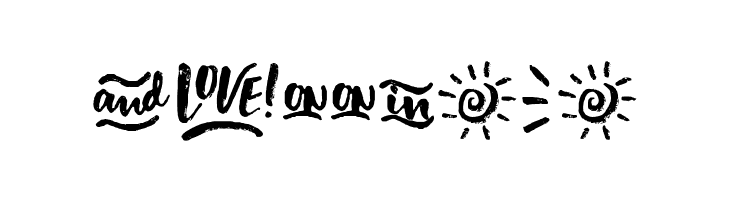 Beautiful Day Extras  Free Fonts Download