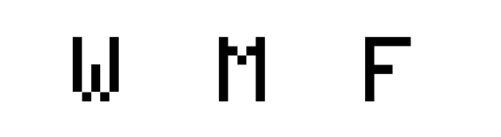 Minitel  Free Fonts Download