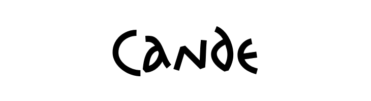 Cande Jonas-Normal Font