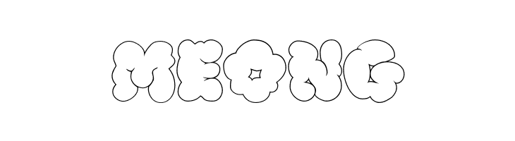 McKloud White  Free Fonts Download