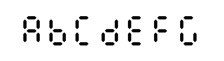 E1234  Free Fonts Download