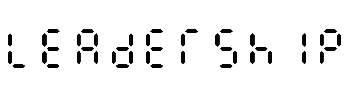 E1234  Free Fonts Download