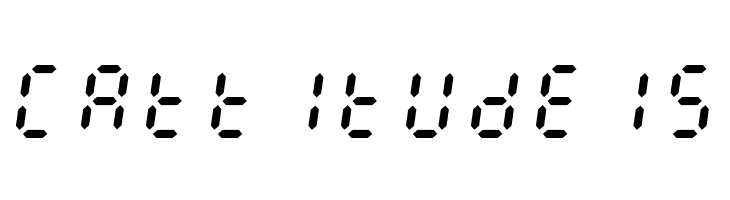 E1234 Italic  Free Fonts Download