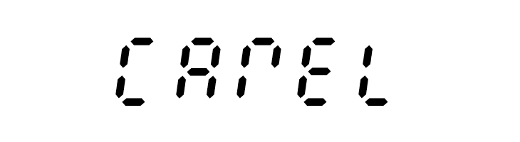 E1234 Italic  Free Fonts Download